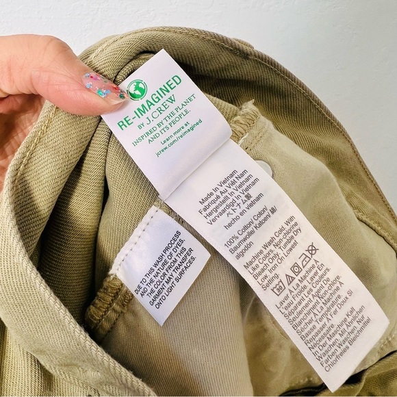 Classic denim maxi skirt in khaki Size 32 like new - Picture 10 of 12